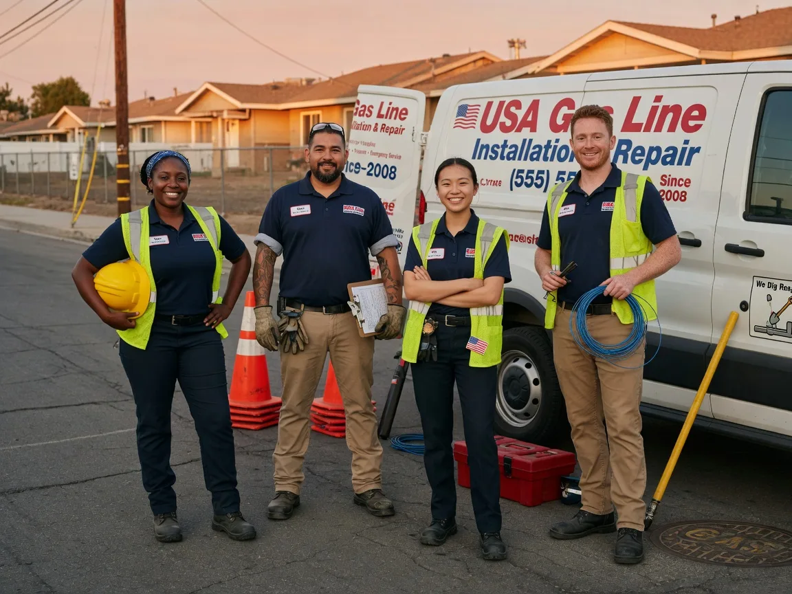 Gas Line Installation company in Kenefic, OK